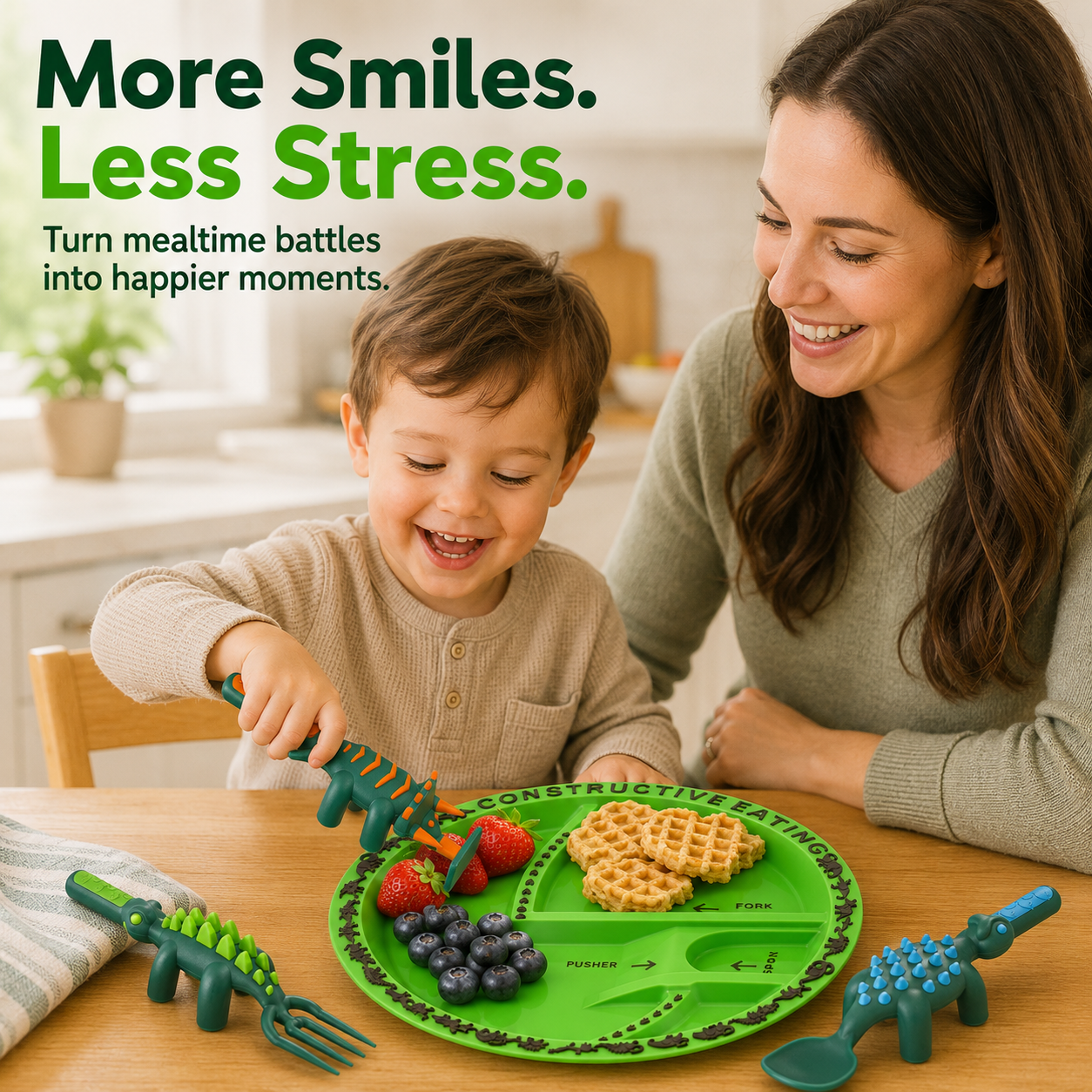 Claritypress™ Picky-Eater Dino Set